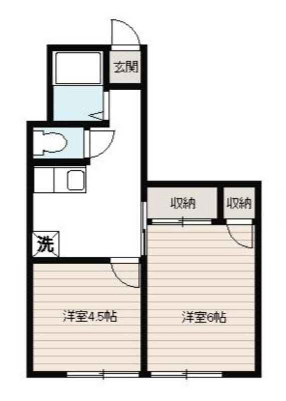 ヒルズハウスの間取り|間取りです。