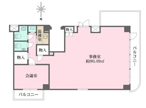 ニューライフ大手前の間取り