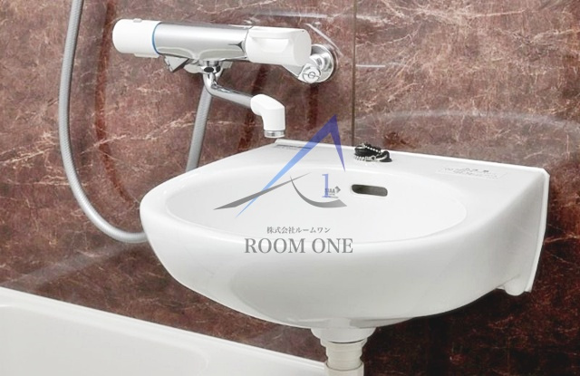 大洋北町マンションの洗面所|洗面台です。