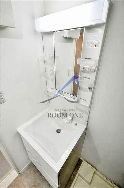 ハーモニーテラス小岩Ⅱの洗面所|洗面台です。