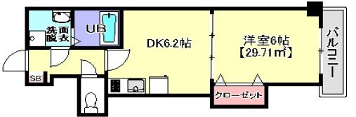 Hills TCSの間取り|間取りです。