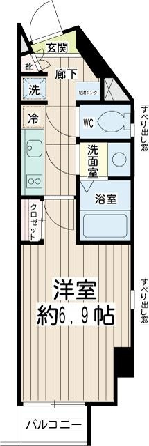 ルーストの間取り|間取りです。