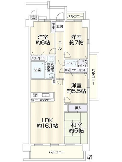 【間取り】 | アーサー春日パークヒルズ