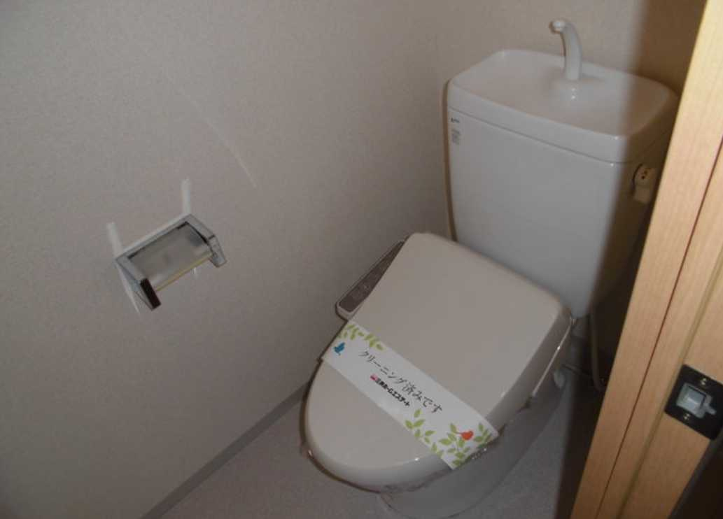 COZYCOURT三軒茶屋TOKYO　三井ホーム施工　陽当たり良好　高層階のトイレ