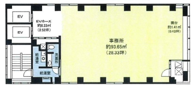 サンライズビルの間取り