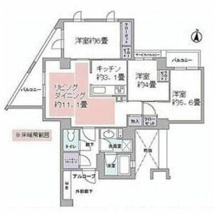 イニシア菊名桜山公園の間取り