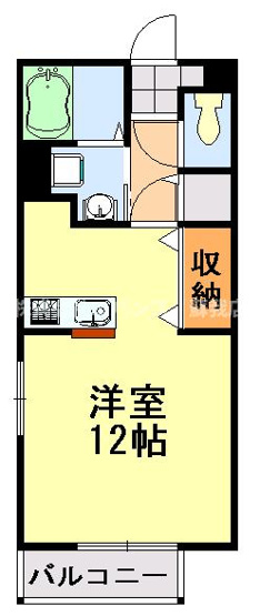 【間取り】 | クレール・ソガB