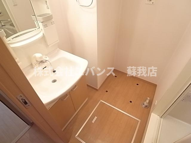 【独立洗面台】 | クレール・ソガB | 使いやすい独立洗面台です