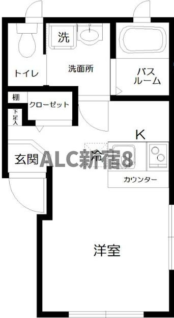 ヒルズテラス中野坂上の間取り