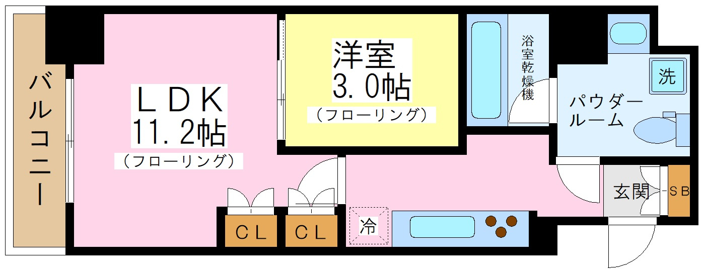 ミュージシャンズヴィラ幡ヶ谷の間取り