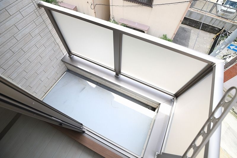 スカイピア大橋のバルコニー