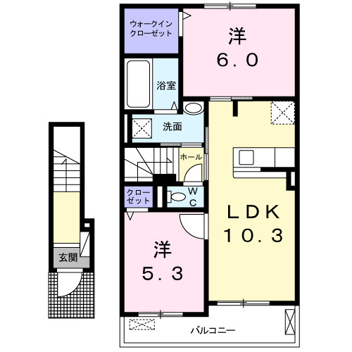 【間取り】 | ホープ・ヴィレッジ
