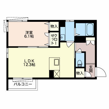 【間取り】 | ロジュマン エスト