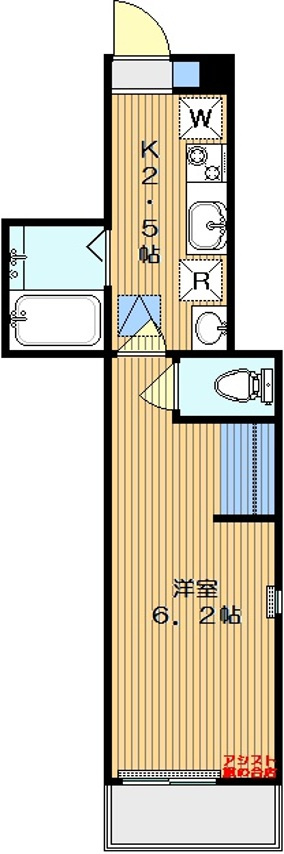 プレシャス中延の間取り