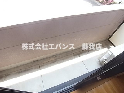 【バルコニー】 | ラ・カーサおゆみⅠ | 暖かな日差しのふりそそぐバルコニー
