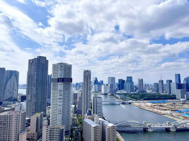 グランドシティタワー月島の展望