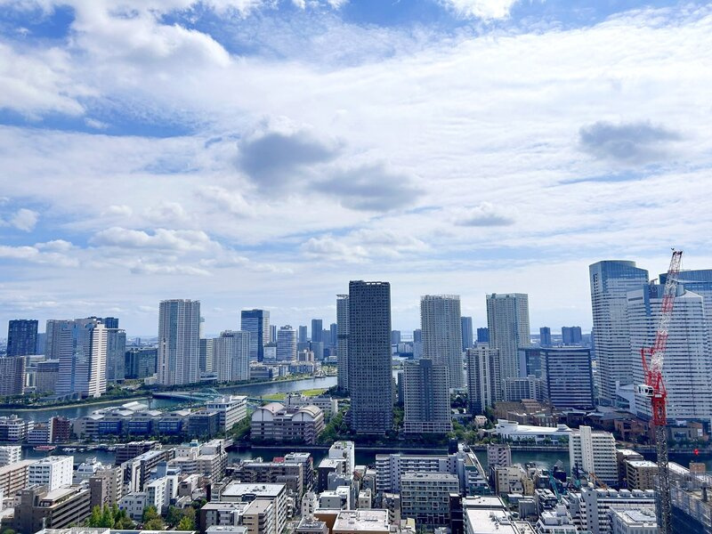 グランドシティタワー月島の展望