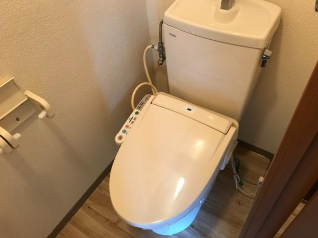 サンテームＹのトイレ|シャワー付きトイレ
