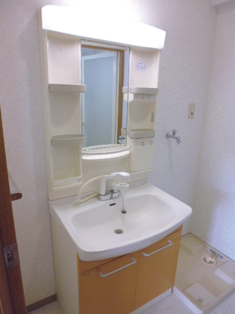 朝の支度もらくらく洗髪洗面化粧台