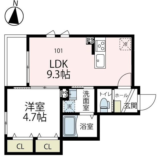 【間取り】 | オークコートN
