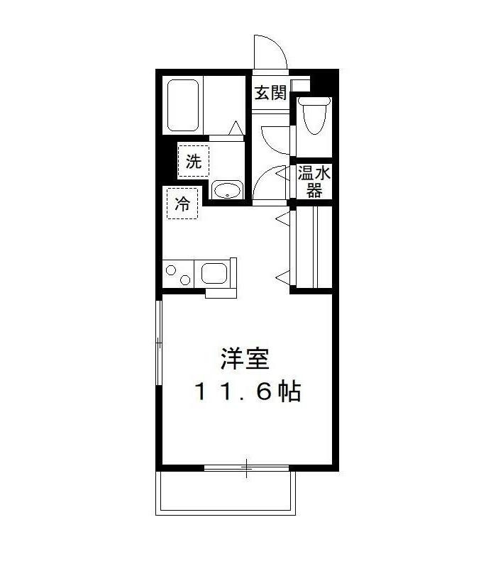クレール・ソガ　Ｂ棟の間取り