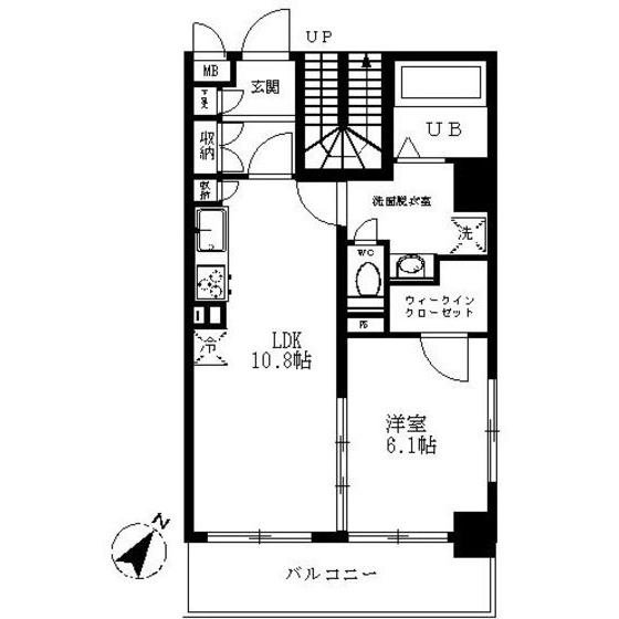Supreme　Tsukishimaの間取り