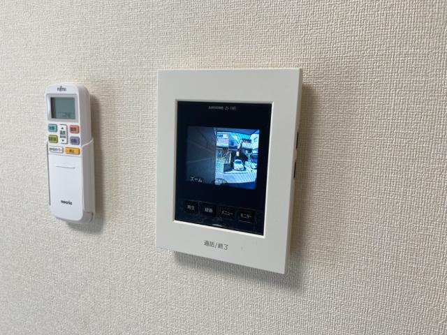 チヨミールの内装|カメラ付インターホン