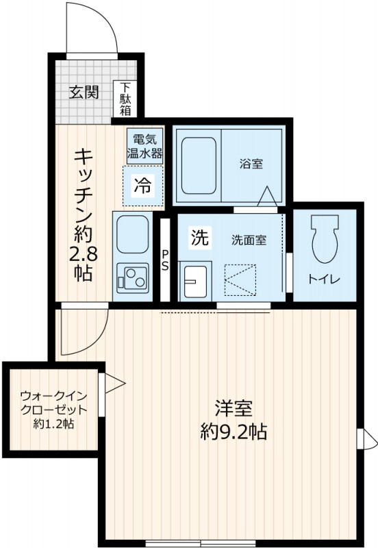 TARO・コーポの間取り