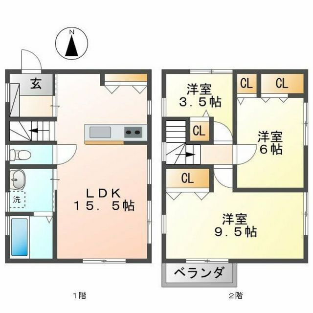 リーブルファイン則武の間取り