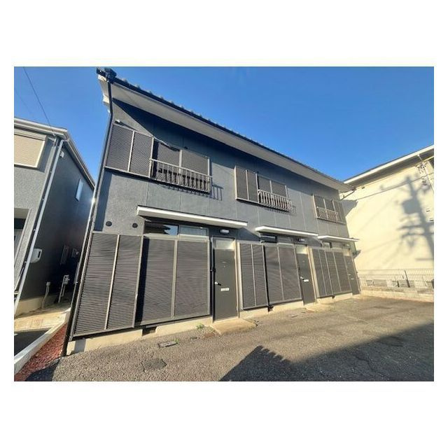 岐阜市鷺山のアパートの外観