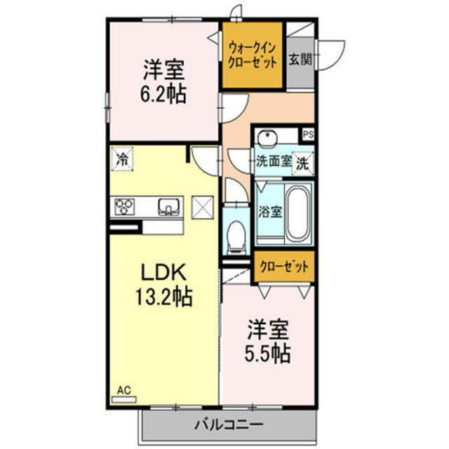 Ｆｌｏｒａ　Ｍの間取り