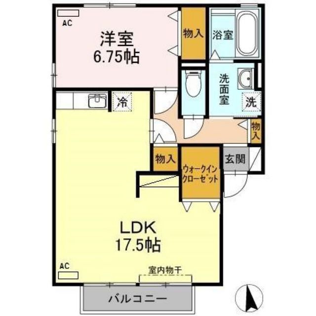 サニーコートの間取り