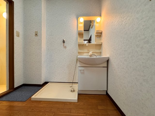 サンフォレスト大和の洗面所