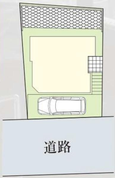 横浜市港南区下永谷３丁目の新築一戸建の区画図|限定1区画の販売です！
お気軽にお問合せ下さい！