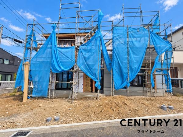 横浜市磯子区杉田２丁目の新築一戸建の外観|同仕様物件もご案内をさせて頂きます。
お車でご自宅まで送迎承ります。