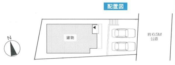 横浜市神奈川区羽沢町の新築一戸建の区画図|限定1区画の販売です！
お気軽にお問合せ下さい！