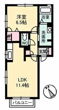 【間取り】 | Ｐｏｓｔｏ５号館