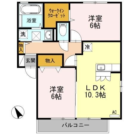 【間取り】 | サン・ド・ヴェージュ