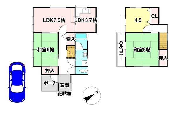 藤の台戸建の間取り