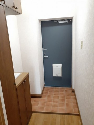パークハイム大丸Ａの玄関