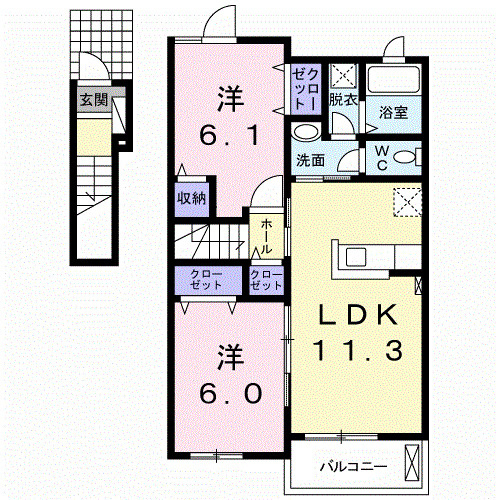 音吉　４ｔｈの間取り