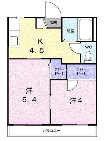 コーポ・美樹の間取り