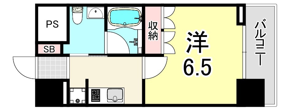 ベルファース尼崎の間取り