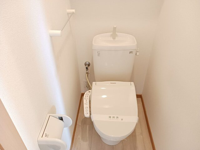 サンライズスクエアＣのトイレ|シンプルで使いやすいトイレです
