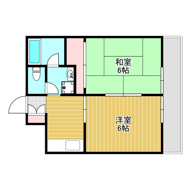 トゥリオーニ豊中南の間取り