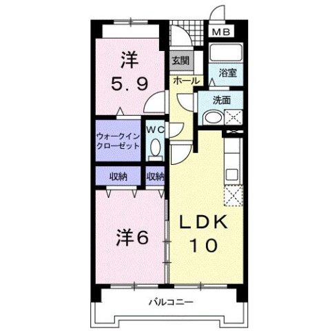 フォンダシオンの間取り