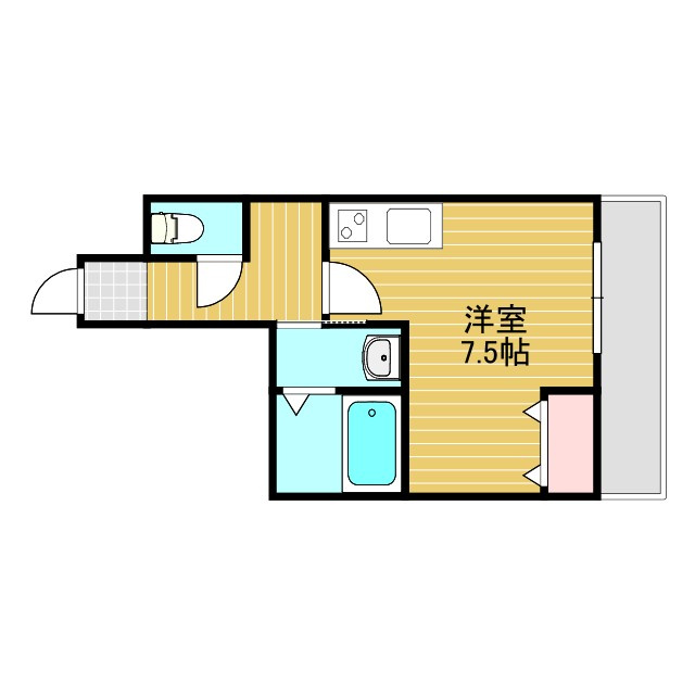 プリエール新大阪サウスの間取り