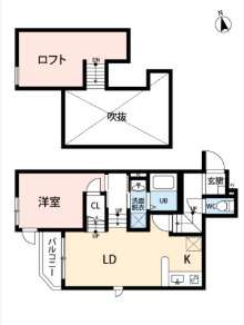 エクシア御井駅前【キャッシュバック対象】の間取り