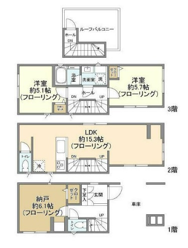Kolet蒲田#6の間取り|間取り