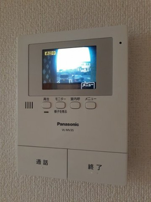【セキュリティ】 | エアリー　ヴィラ　Ａ